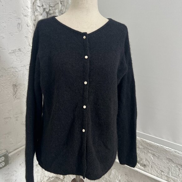 Sezane Gaspard Cardigan - Black - Small - Picture 3 of 4